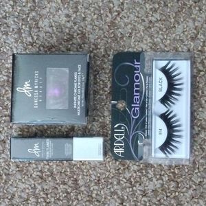 Mini Bundle of Danessa Myricks Beauty products and Ardell Lashes!
